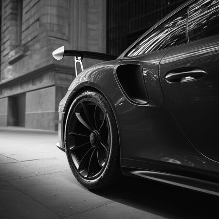 Πινακας σε καμβά PORSCHE REAR VIEW - Αυτοκινητα Sticky 5
