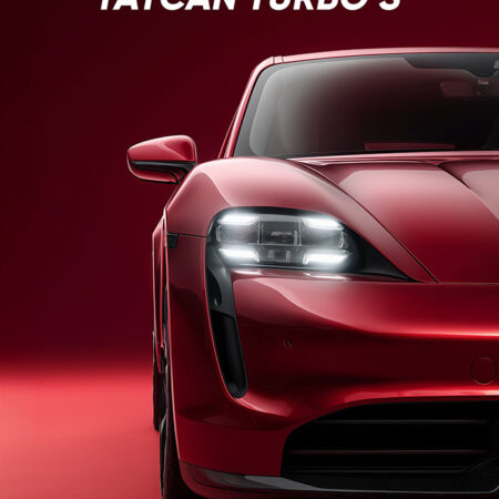 Πινακας σε καμβά PORSCHE TAYCAN TURBO S - Αυτοκινητα Sticky 5