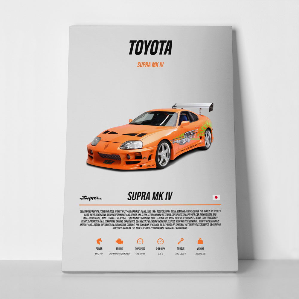 Πινακας σε καμβά SUPRA MK IV