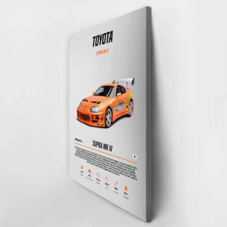 Πινακας σε καμβά SUPRA MK IV - Αυτοκινητα Sticky 2