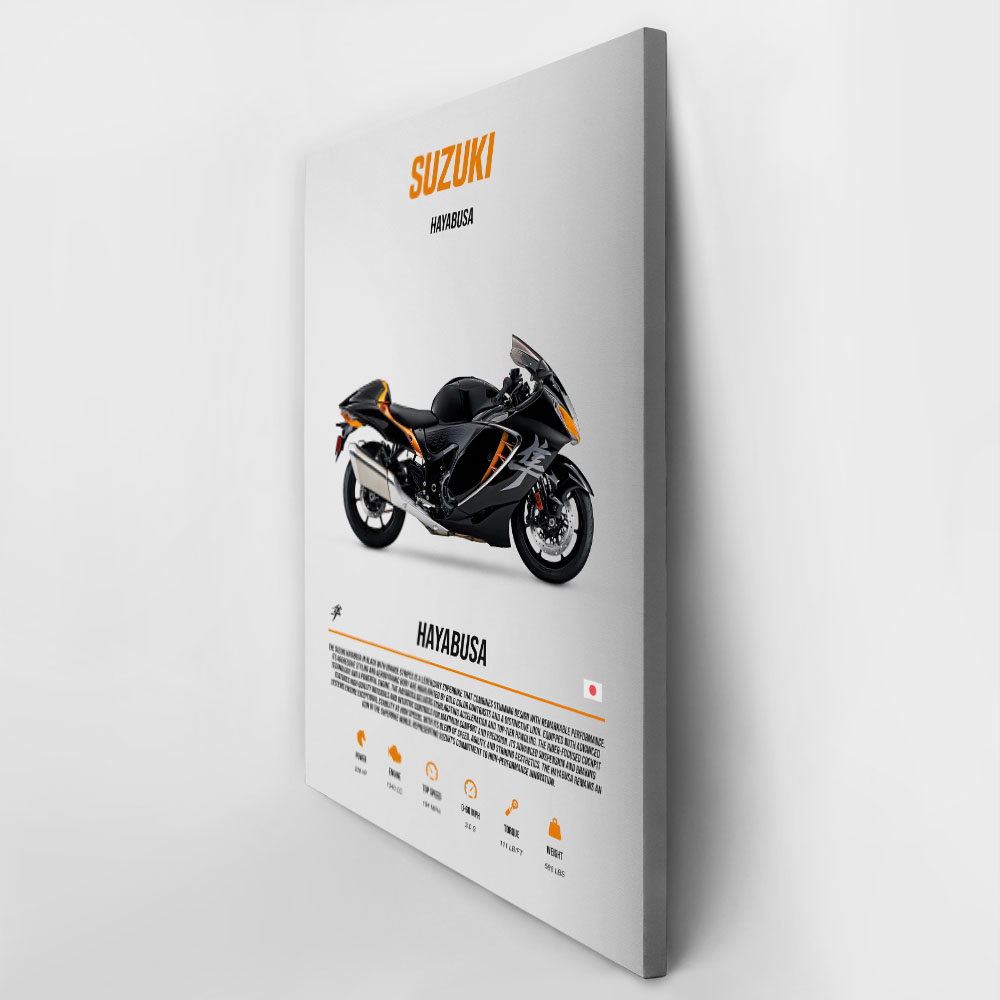 Πινακας σε καμβά SUZUKI HAYABUSA IMPERIAL