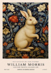 Πινακας σε καμβά WILLIAM MORRIS - RABBITS 2