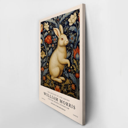 Πινακας σε καμβά WILLIAM MORRIS - RABBITS 2 - William Morris Sticky 2