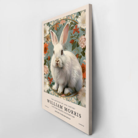Πινακας σε καμβά WILLIAM MORRIS - RABBITS 5 - William Morris Sticky 2