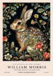 Πινακας σε καμβά WILLIAM MORRIS - RABBITS 6