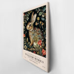 Πινακας σε καμβά WILLIAM MORRIS - RABBITS 6
