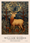 Πινακας σε καμβά WILLIAM MORRIS - REINDEER 1