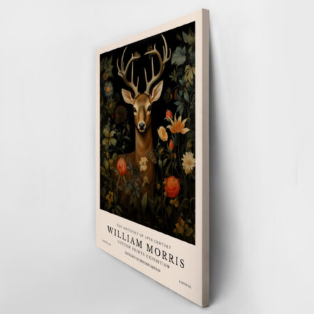 Πινακας σε καμβά WILLIAM MORRIS - REINDEER 2 - William Morris Sticky 2
