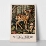 Πινακας σε καμβά WILLIAM MORRIS - REINDEER 3
