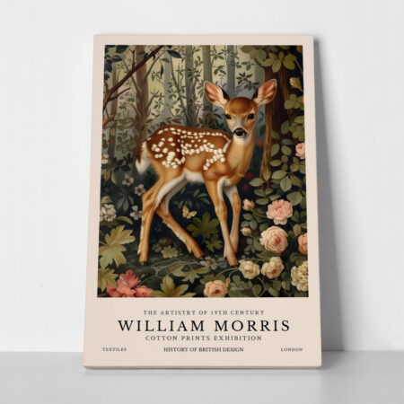 Πινακας σε καμβά WILLIAM MORRIS - REINDEER 3 - William Morris