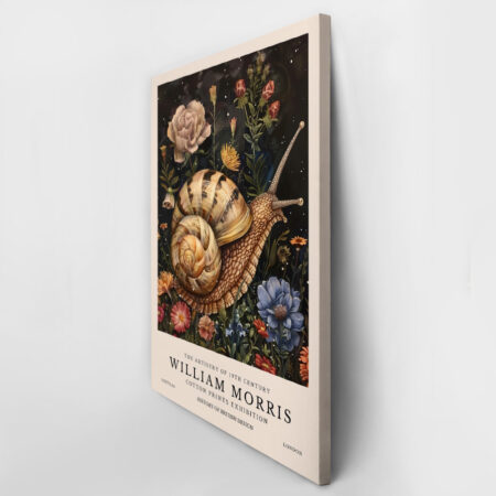 Πινακας σε καμβά WILLIAM MORRIS - SNAIL - William Morris Sticky 2