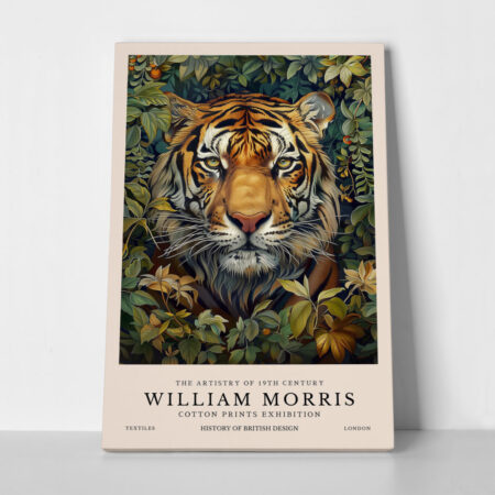 Πινακας σε καμβά WILLIAM MORRIS - TIGER - William Morris