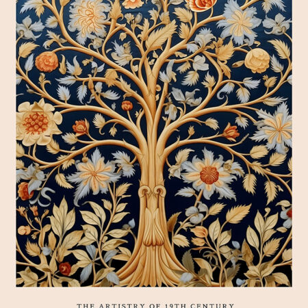 Πινακας σε καμβά WILLIAM MORRIS - TREE OF LIFE 2 - William Morris Sticky 5