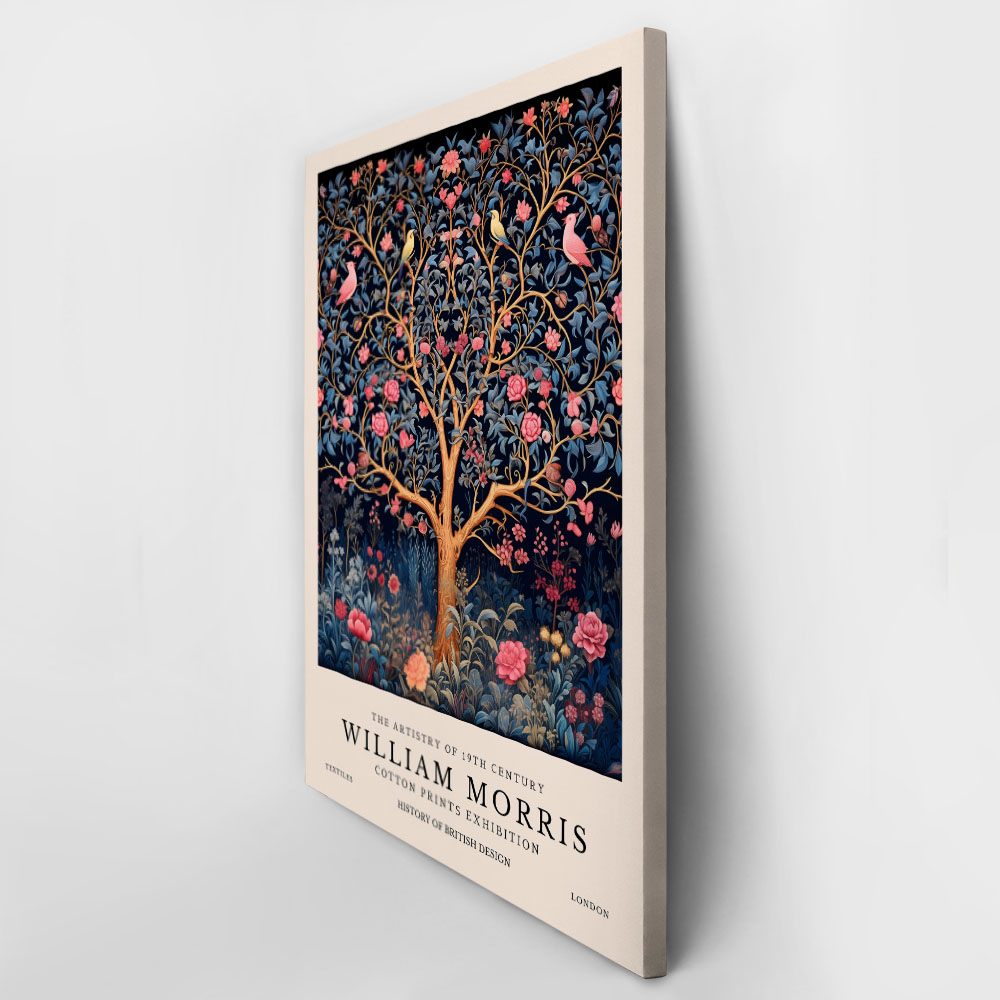 Πινακας σε καμβά WILLIAM MORRIS - TREE OF LIFE 3