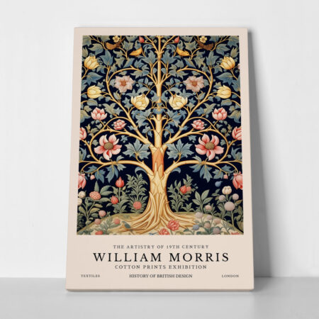 Πινακας σε καμβά WILLIAM MORRIS - TREE OF LIFE 4