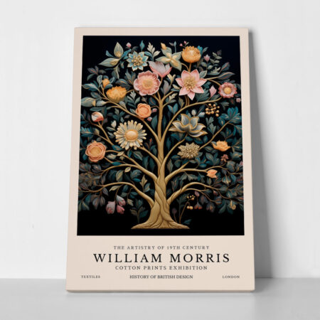 Πινακας σε καμβά WILLIAM MORRIS - TREE OF LIFE 6 - William Morris
