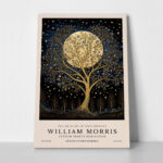 Πινακας σε καμβά WILLIAM MORRIS - TREE