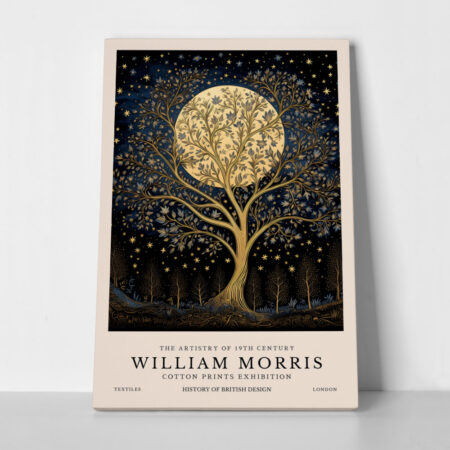 Πινακας σε καμβά WILLIAM MORRIS - TREE - William Morris