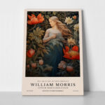 Πινακας σε καμβά WILLIAM MORRIS - WOMAN 1