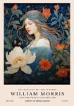 Πινακας σε καμβά WILLIAM MORRIS - WOMAN 2