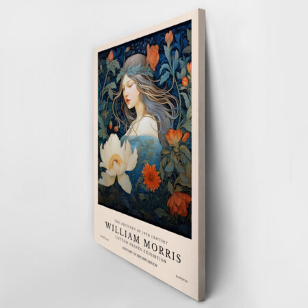 Πινακας σε καμβά WILLIAM MORRIS - WOMAN 2 - William Morris Sticky 2