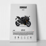 Πινακας σε καμβά YAMAHA YZF-R1 IMPERIAL