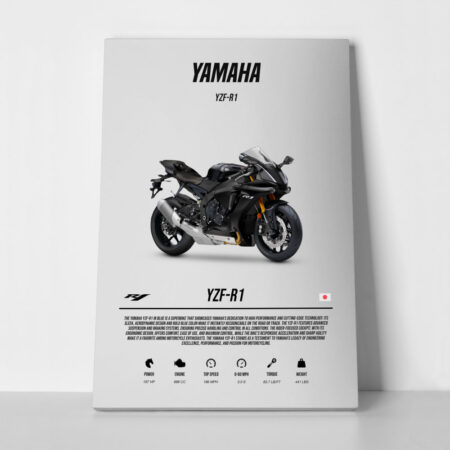 Πινακας σε καμβά YAMAHA YZF-R1 IMPERIAL