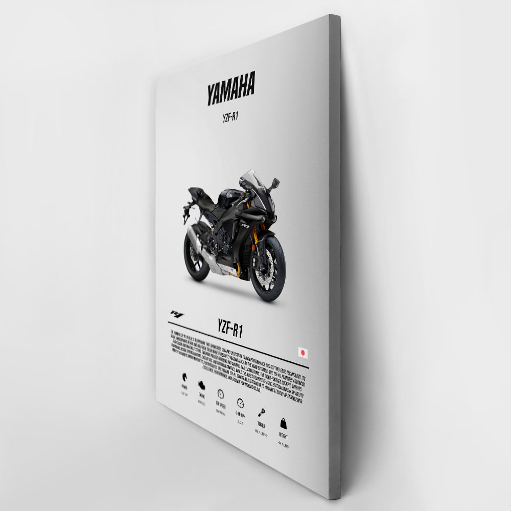 Πινακας σε καμβά YAMAHA YZF-R1 IMPERIAL