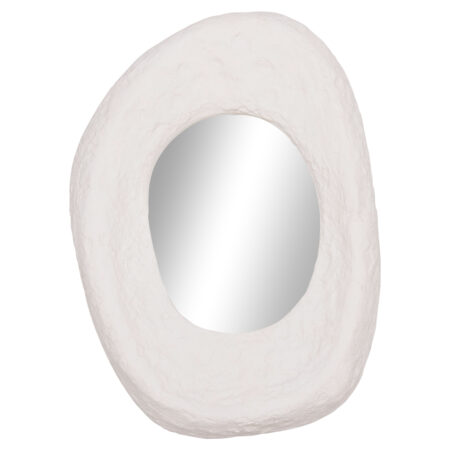 ΚΑΘΡΕΠΤΗΣ ΤΟΙΧΟΥ RIFFE HM4695.02 FIBER CEMENT ΛΕΥΚΟ 60x13x85Υεκ. - Καθρέπτες Sticky 4