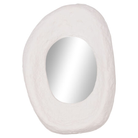 ΚΑΘΡΕΠΤΗΣ ΤΟΙΧΟΥ RIFFE HM4695.02 FIBER CEMENT ΛΕΥΚΟ 60x13x85Υεκ. - Καθρέπτες