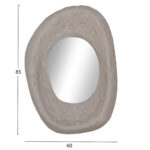 ΚΑΘΡΕΠΤΗΣ ΤΟΙΧΟΥ RIFFE HM4695.03 FIBER CEMENT ΓΚΡΙ 60x13x85Υεκ.