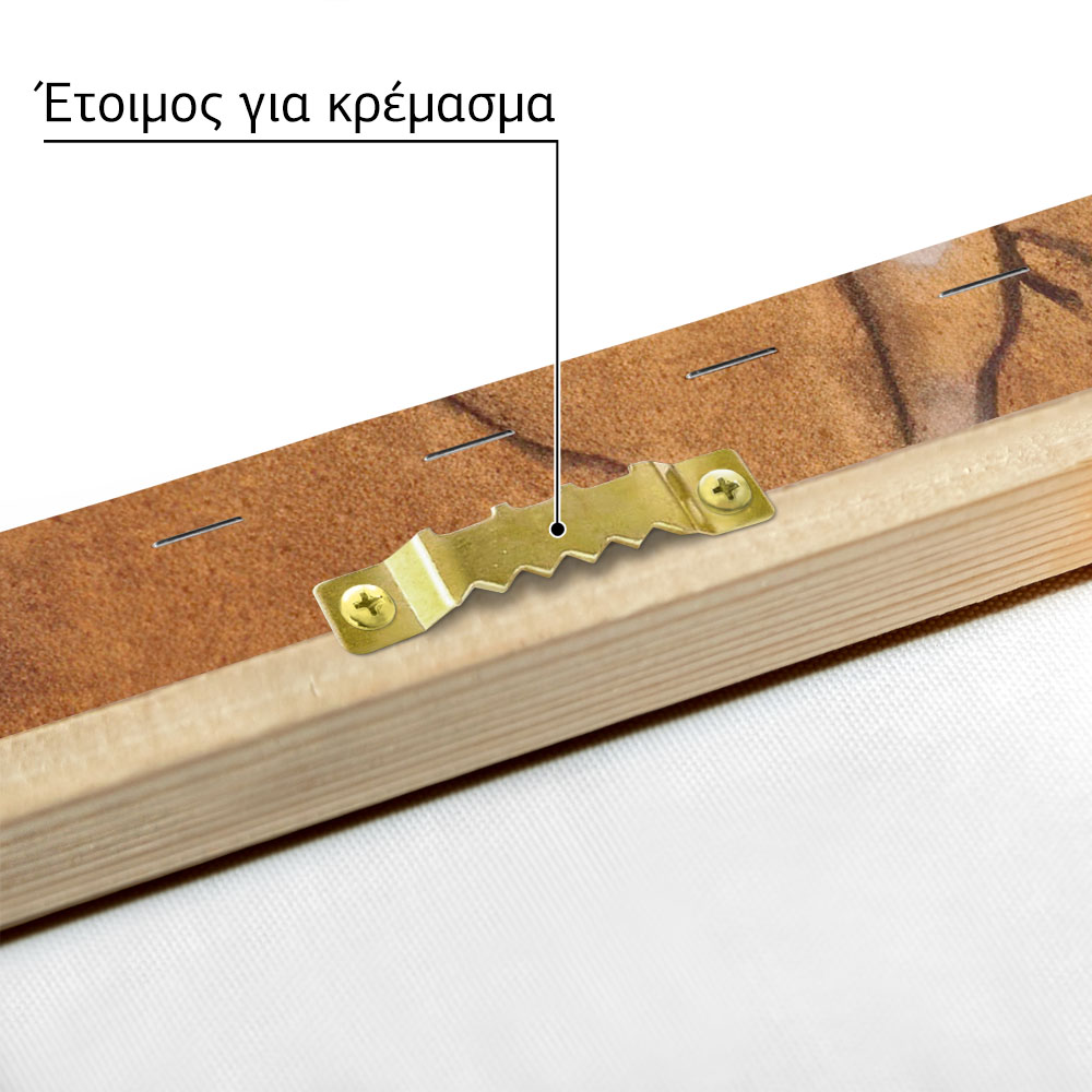 Πίνακας σε καμβά ΚΩΝΣΤΑΝΤΙΝΟΣ ΜΑΛΕΑΣ - ΔΕΛΦΟΙ 2