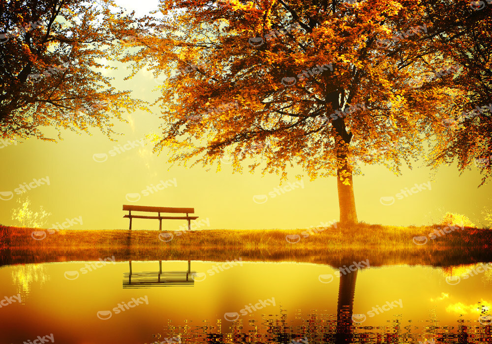 Πινακας σε καμβά GOLDEN PLANET