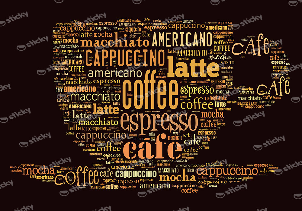 Πινακας σε καμβά DECORATE CAFE