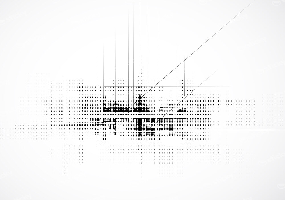 Πινακας σε καμβά ABSTRACT TECHNOLOGY