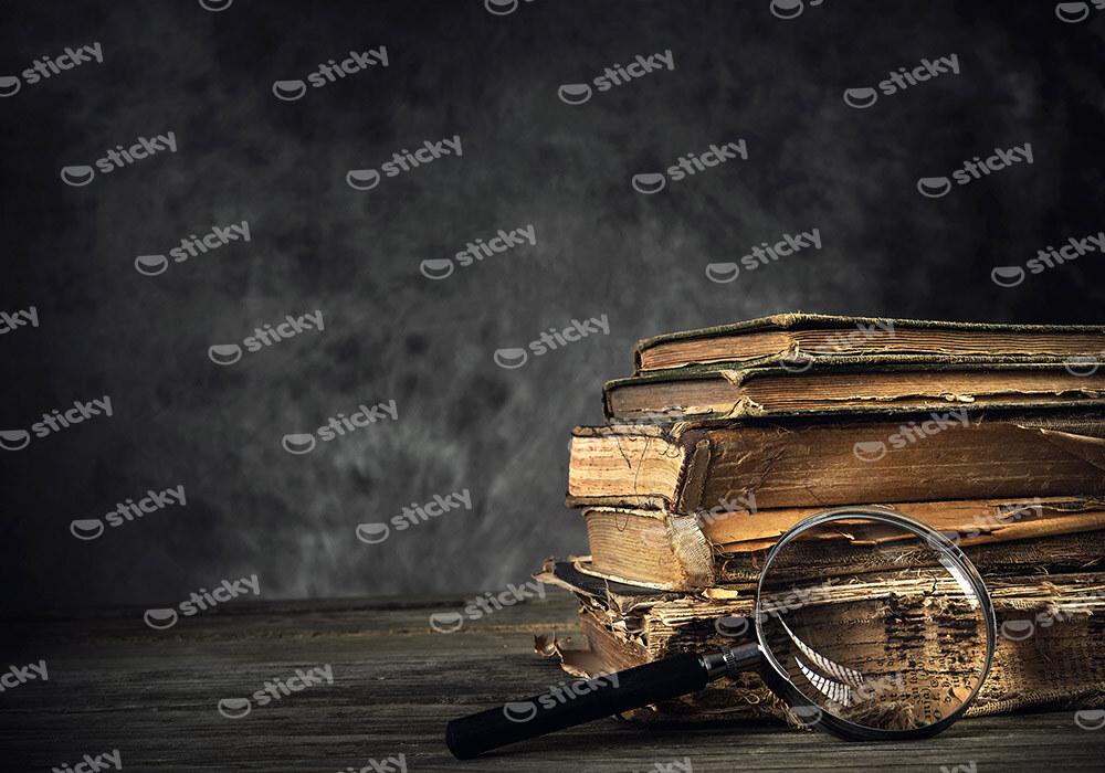 Πινακας σε καμβά ANTIQUE BOOKS