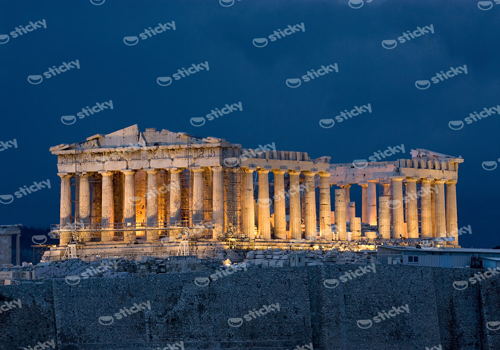 Πινακας σε καμβά PARTHENON