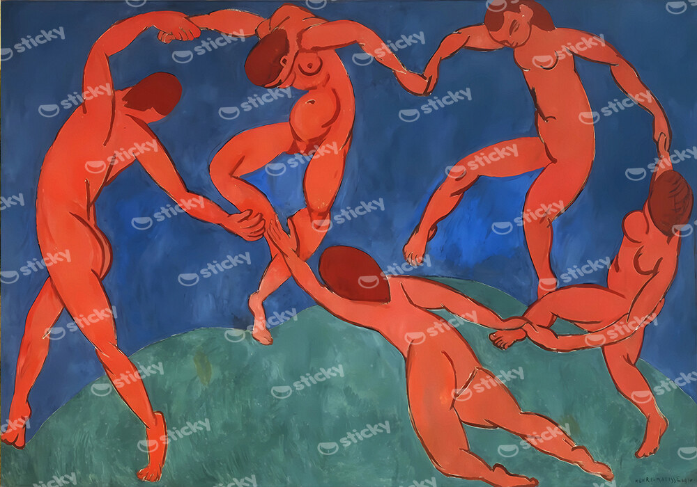 Πινακας σε καμβά MATISSE - THE DANCE