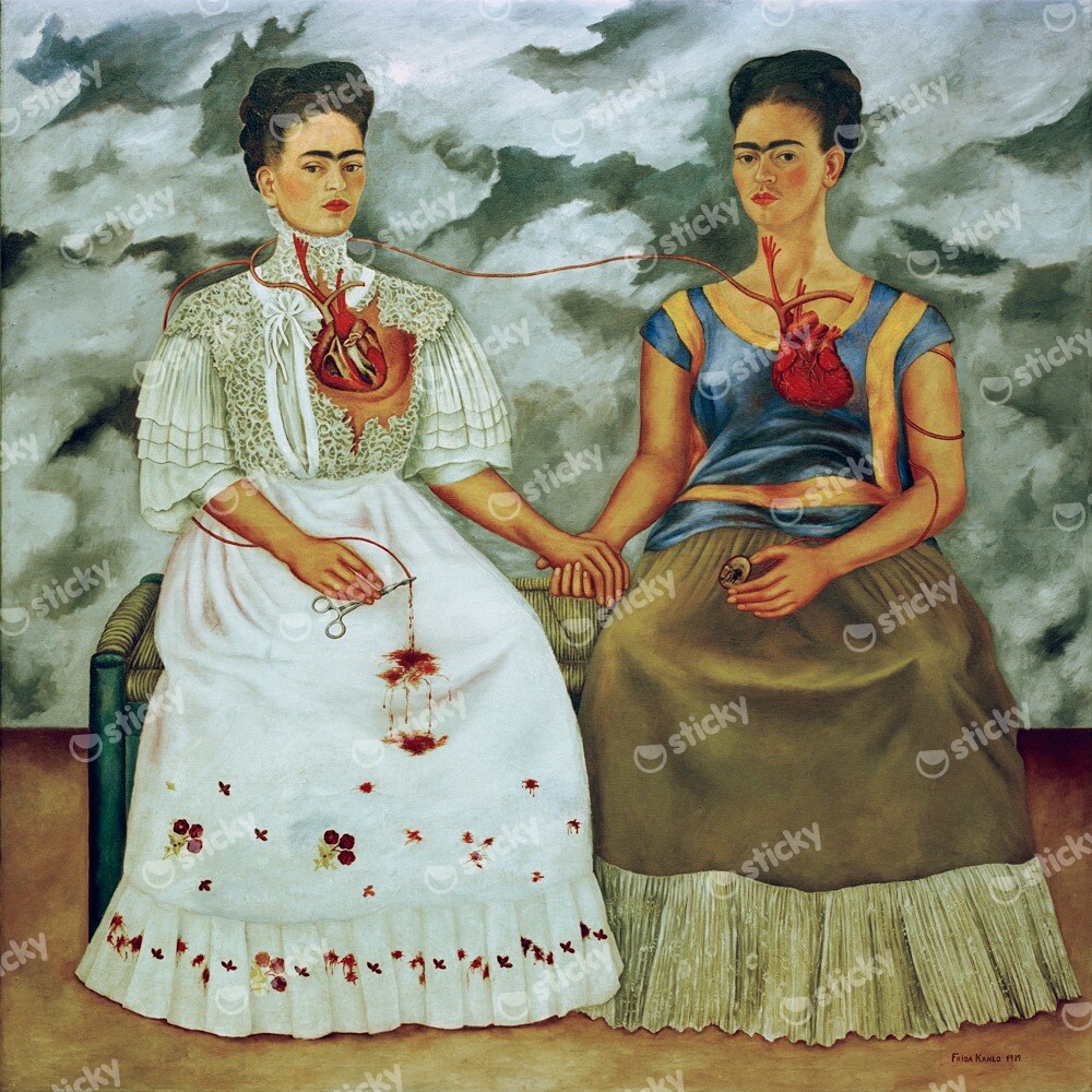 Πίνακας σε καμβά TWO FRIDA ASSET