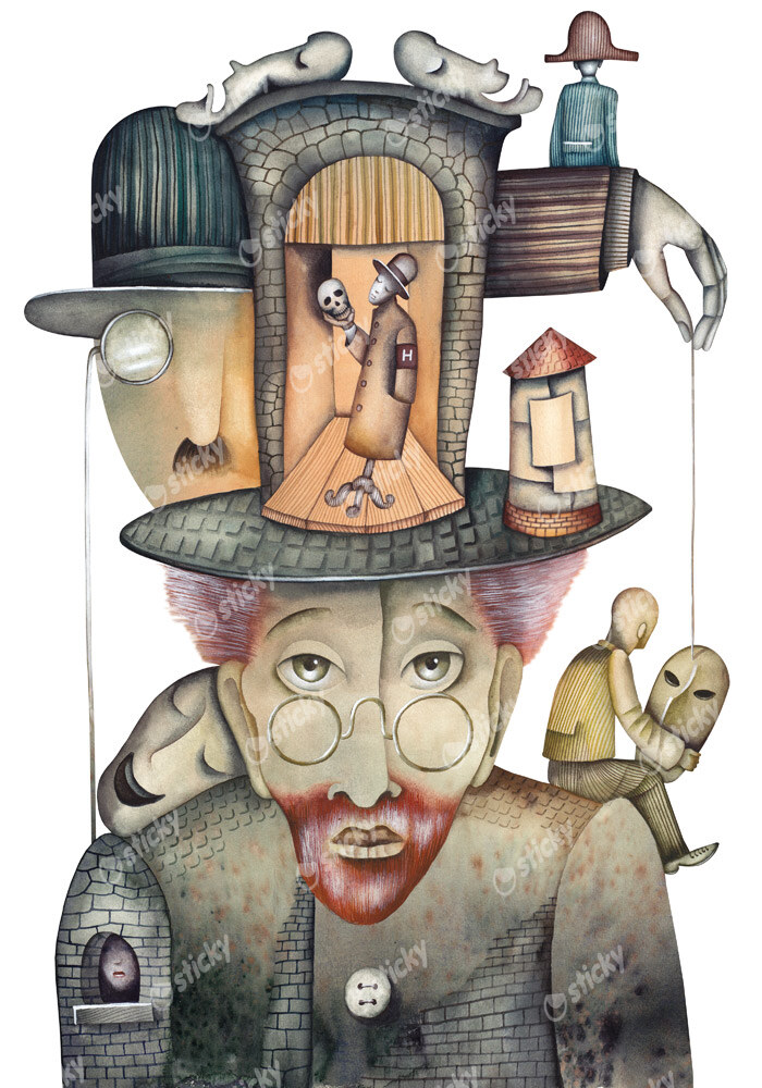 Πινακας σε καμβά HAMLET OF SHAKESPEARE