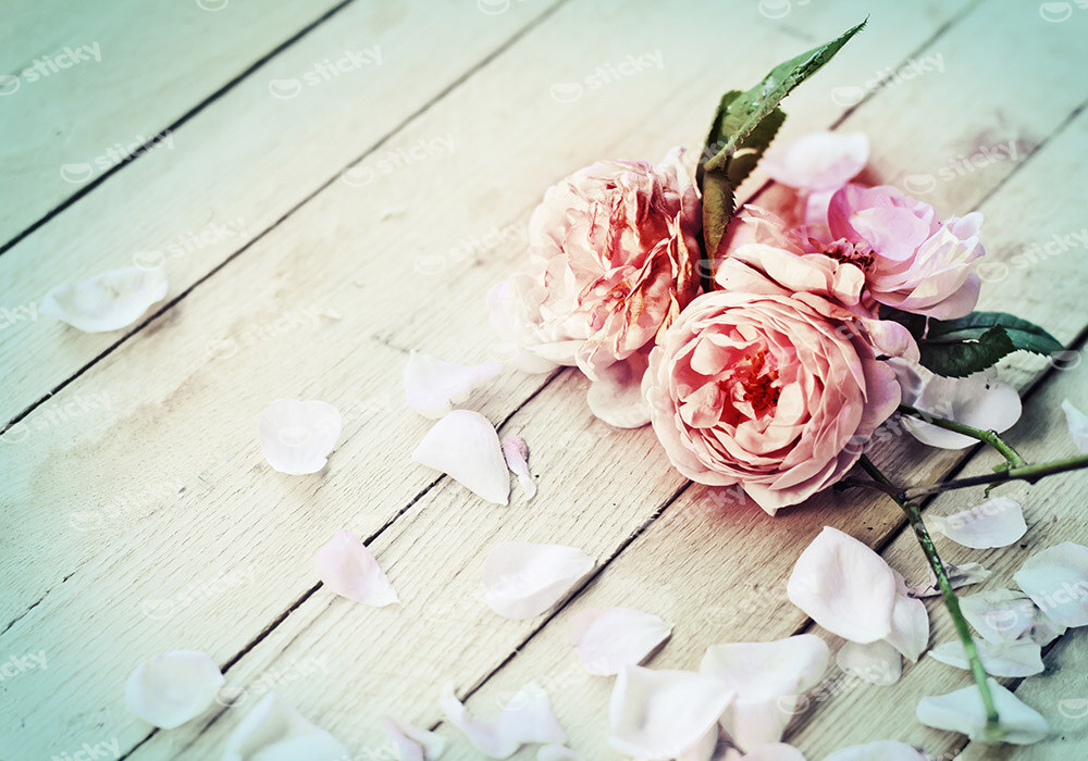 Πινακας σε καμβά ROMANTIC BEAUTIFUL ROSES
