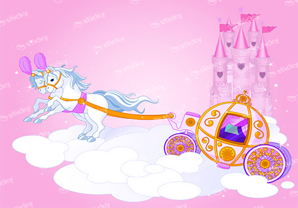 Πινακας σε καμβά FAIRY TALE CARRIAGE