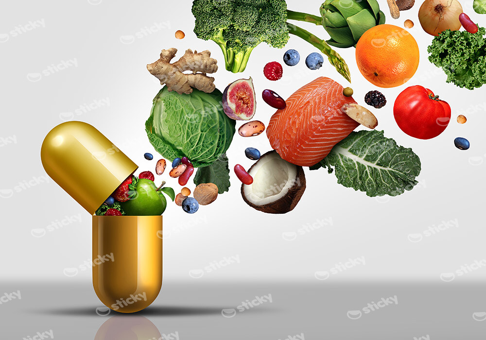 Πινακας σε καμβά VITAMIN SUPPLEMENTS IN CAPSULE