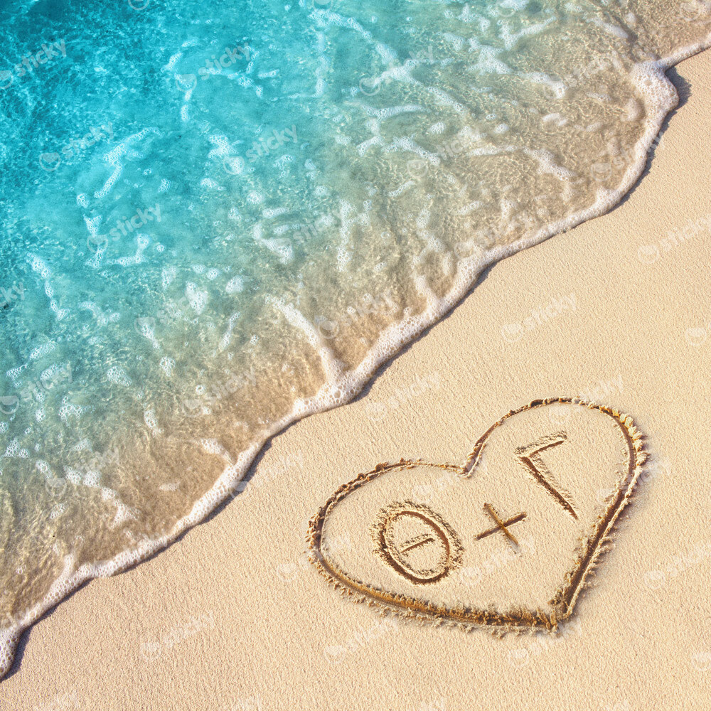 Τετράγωνος Πίνακας SAND WRITING