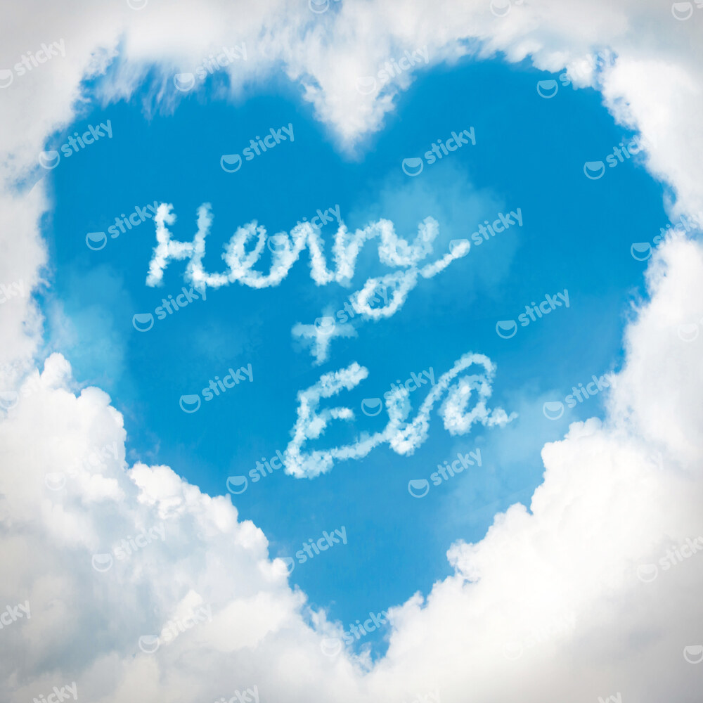 Πίνακας LOVE CLOUDS