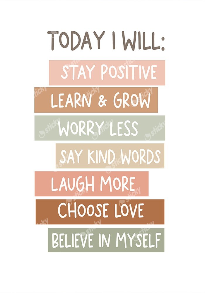 Πόστερ TODAY I WILL