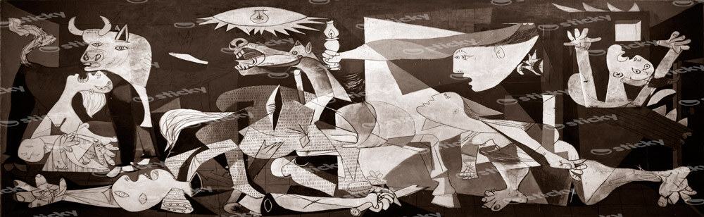 Πίνακας σε καμβά PICASSO - GUERNICA