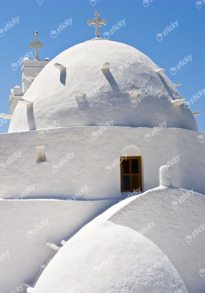 Πινακας σε καμβά CHURCH IN IOS