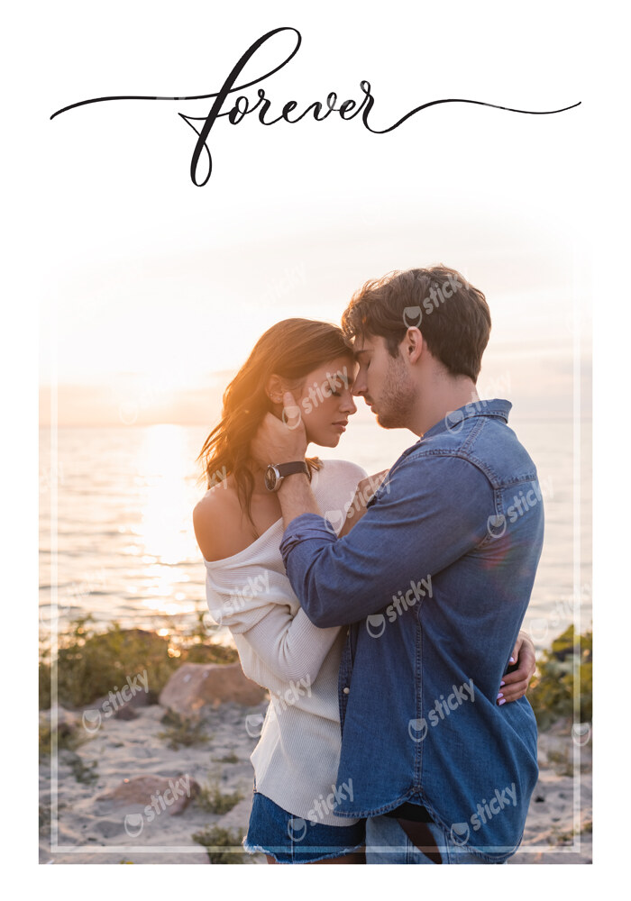 Πινακας σε καμβά FOREVER COUPLE