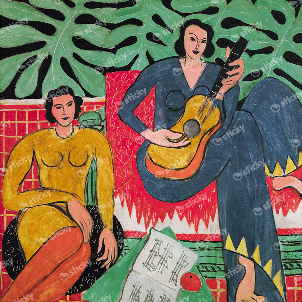 Πίνακας Τετράγωνος MATISSE - MUSIC 1939
